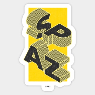 Spaz - In Abstract, Perfect design for nerds! Sticker